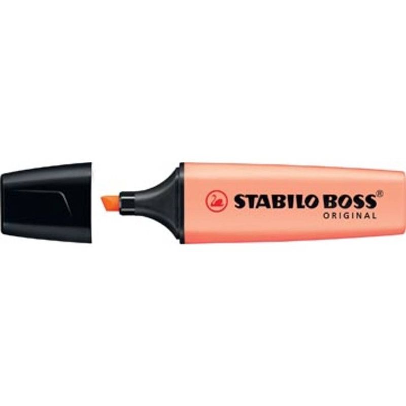 Foto van Stabilo boss original markeerstift pasteloranje