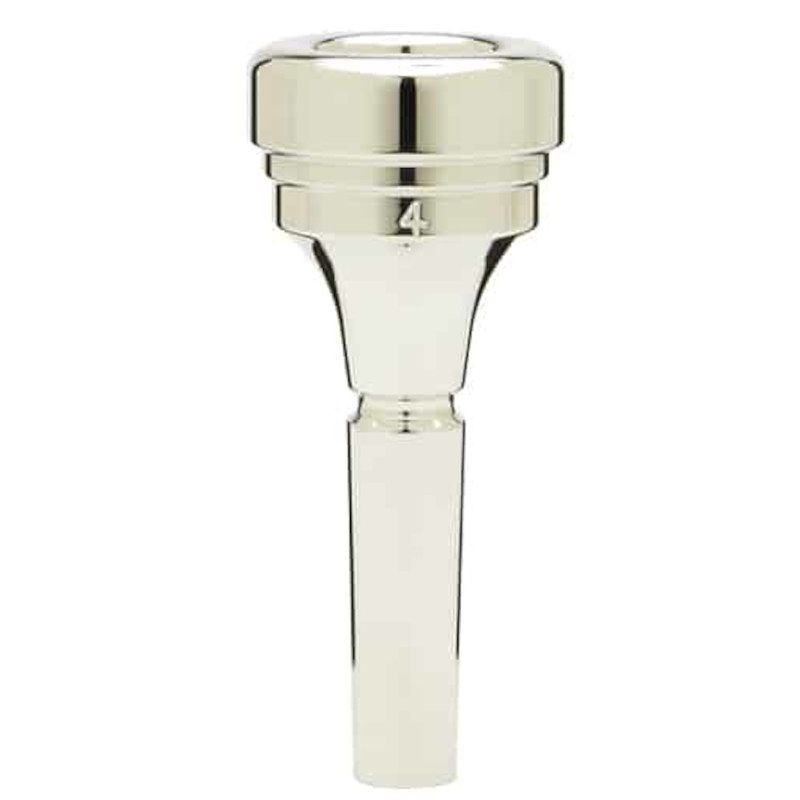 Foto van Denis wick 58834 classic tenor horn mouthpiece silver plated mondstuk voor althoorn