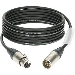 Foto van Klotz 3xm1s1n020 m1 microfoonkabel neutrik nikkel 3p xlr 2m