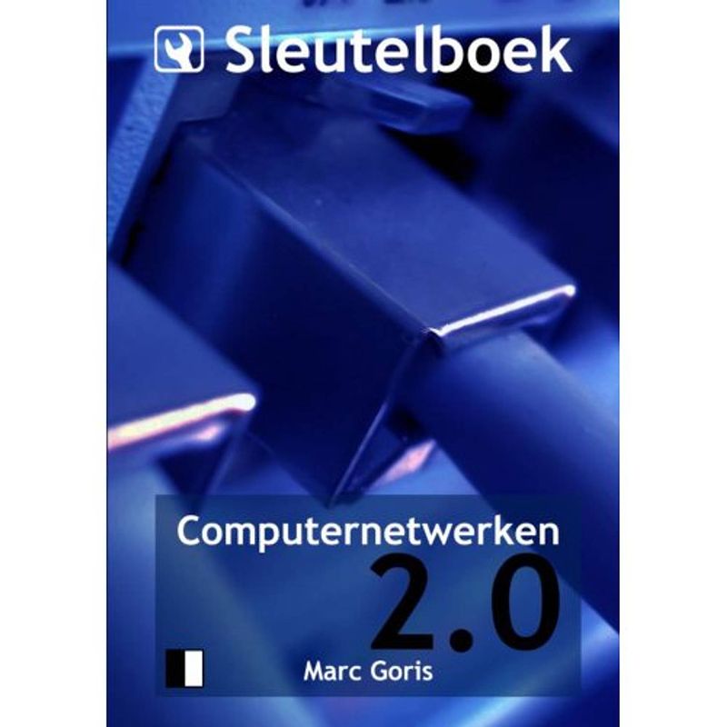 Foto van Sleutelboek computernetwerken (b&w)