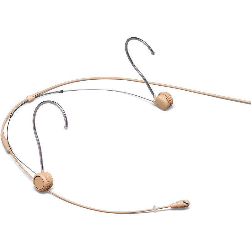 Foto van Shure twinplex th53t/o-mdot omnidirectionele headset (mdot, beige)