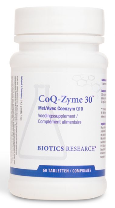 Foto van Biotics coq-zyme 30 tabletten