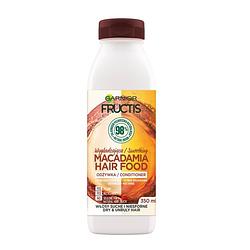 Foto van Fructis macadamia hair food gladmakende conditioner voor droog en weerbarstig haar 350ml