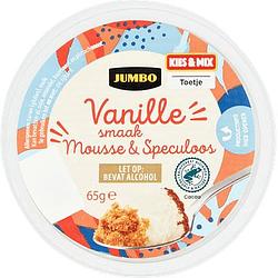 Foto van Jumbo speculoos mousse 65g aanbieding bij jumbo | 75200 gram