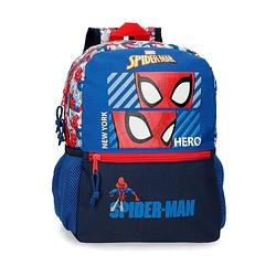 Foto van Spiderman jongens rugzak hero blauw