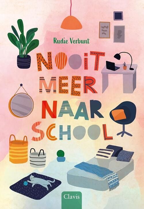 Foto van Nooit meer naar school - rudie verbunt - hardcover (9789044850680)