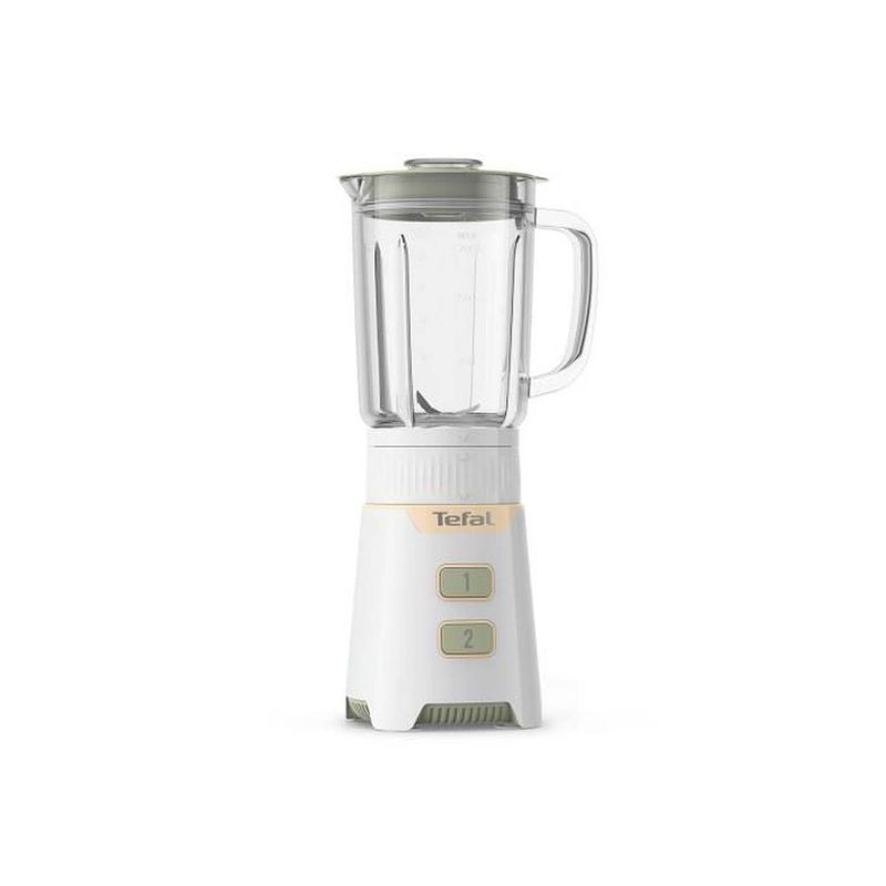 Foto van Tefal miniblender, vermogen 400 w, glazen kom van 0,7 liter, afneembare powelix-messen, compact, minimix bl165010