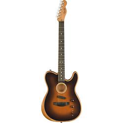 Foto van Fender american acoustasonic telecaster sunburst