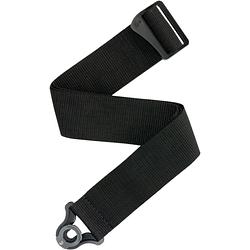 Foto van D'saddario auto lock polypro guitar strap black gitaarband met ingebouwde strap locks