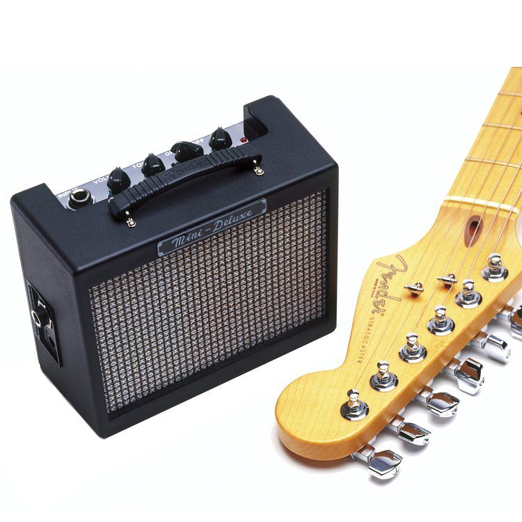 Foto van Fender md20 mini deluxe amplifier miniatuur versterker