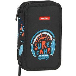 Foto van Surf camp gevuld etui - 19.5 x 12.5 cm - 28 st. - polyester