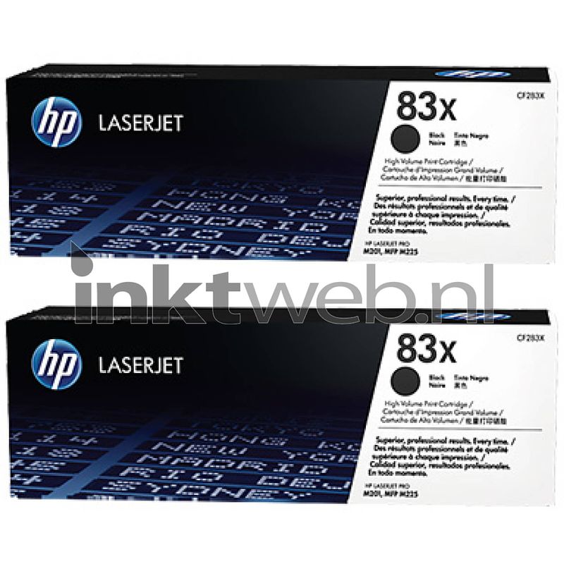 Foto van Hp 83x multipack zwart toner