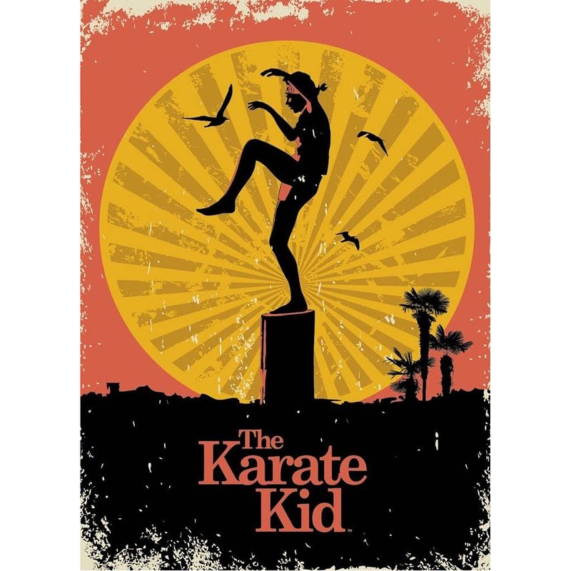 Foto van Pyramid the karate kid sunset poster 61x91,5cm