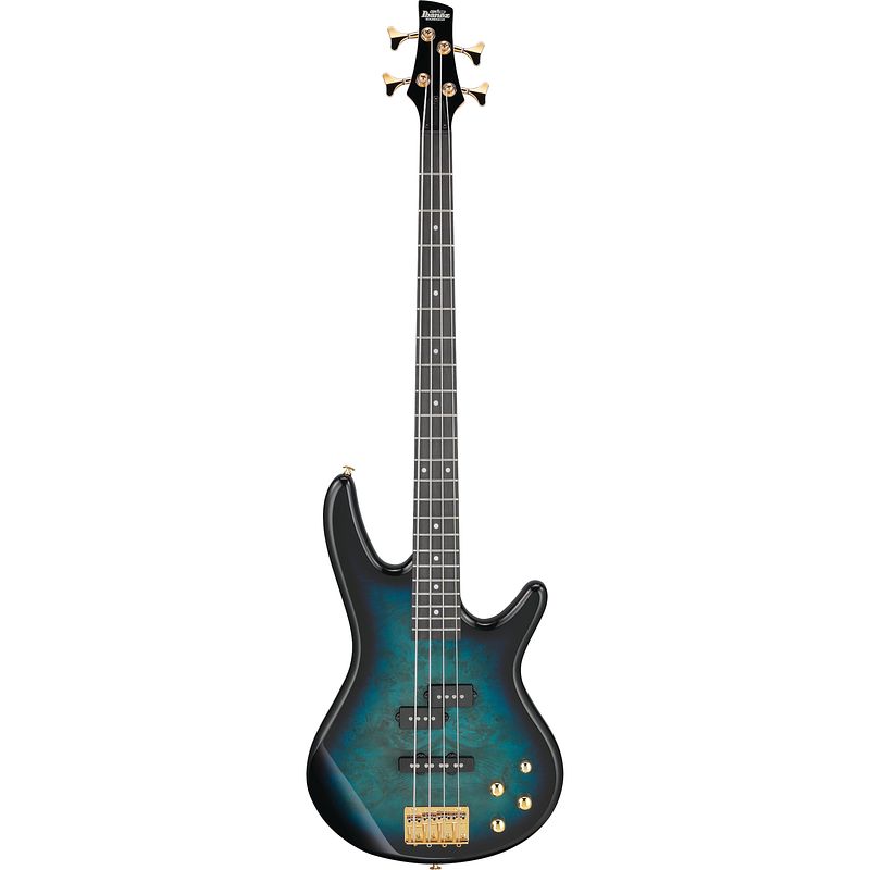 Foto van Ibanez gsr200pctmu elektrische basgitaar - transparent marine burst