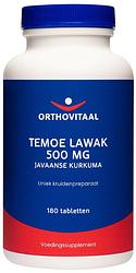 Foto van Orthovitaal temoe lawak 500 mg tabletten
