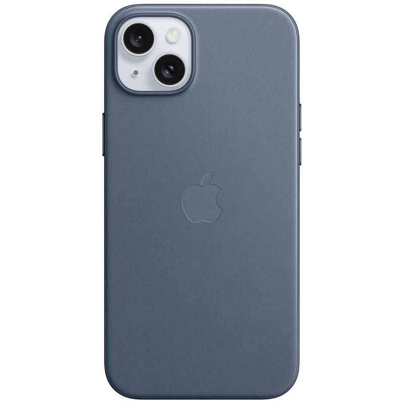 Foto van Apple finewoven case backcover apple iphone 15 plus pacific-blauw