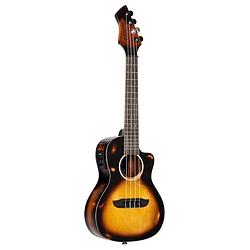 Foto van Ortega dssuite-uke the private room tobacco burst e/a concert ukelele met gigbag