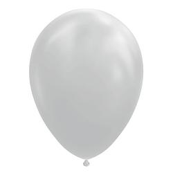Foto van Wefiesta ballonnen 30 cm latex cool grijs 10 stuks