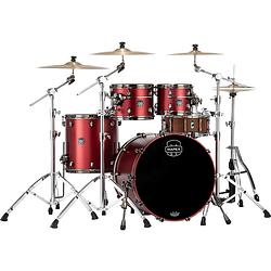 Foto van Mapex se529xm saturn evolution maple rock tuscan red 4-delige shellset