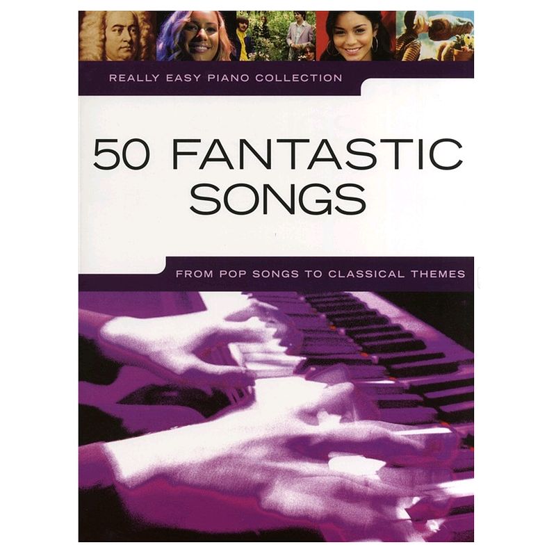 Foto van Musicsales really easy piano 50 fantastic songs songbook