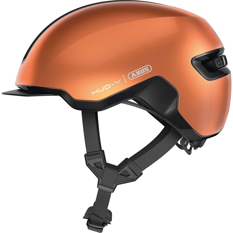 Foto van Abus helm hud-y goldfish orange l 57-61cm