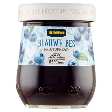 Foto van Jumbo blauwe bes fruitspread 290g