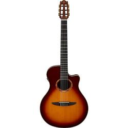 Foto van Yamaha ntx3 brown sunburst elektrisch-akoestische klassieke gitaar