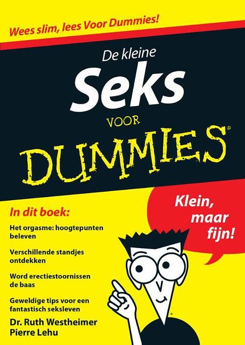 Foto van De kleine seks voor dummies - ruth westheimer, pierre a. lehu - ebook