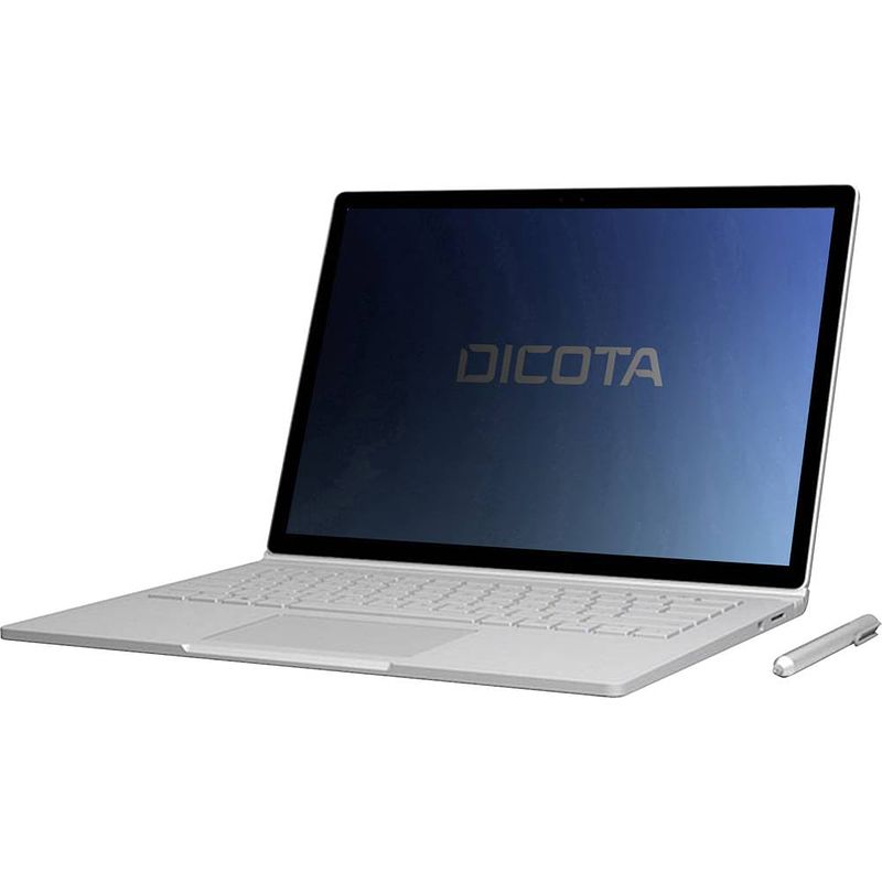 Foto van Dicota d31175 privacyfolie 34,3 cm (13,5) geschikt voor model: microsoft surface book, microsoft surface book 2 13.5 inch