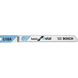 Foto van Bosch accessories 2609256765 decoupeerzaagblad hss, u 18 a 2 stuk(s)