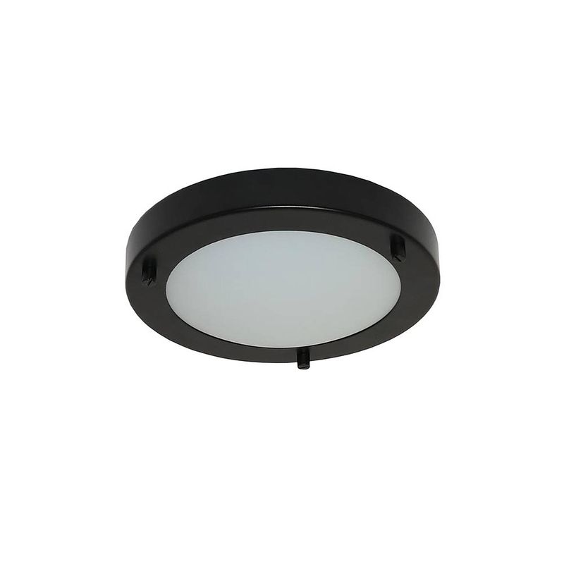 Foto van Lamponline plafondlamp yuca ø 18 cm 10 watt zwart