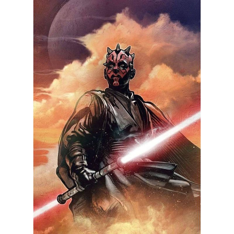 Foto van Komar star wars classic darth maul vlies fotobehang 200x280cm 4-banen