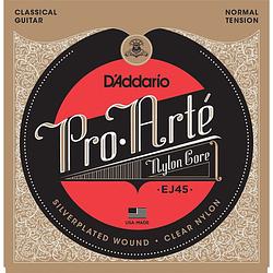 Foto van D'saddario ej45 pro-arte nylon core snarenset voor klassieke gitaar (normal tension)