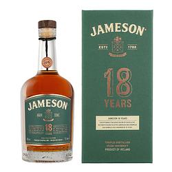 Foto van Jameson 18 years 70cl 46vol whisky + giftbox
