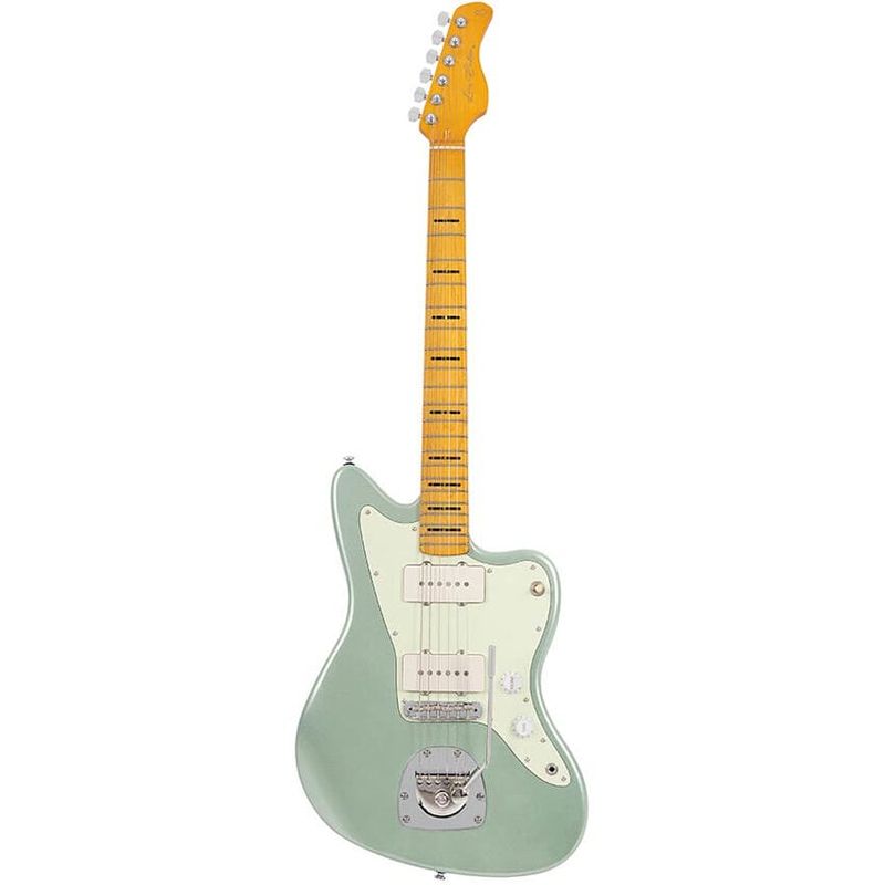 Foto van Sire larry carlton j5 sherwood green metallic elektrische gitaar