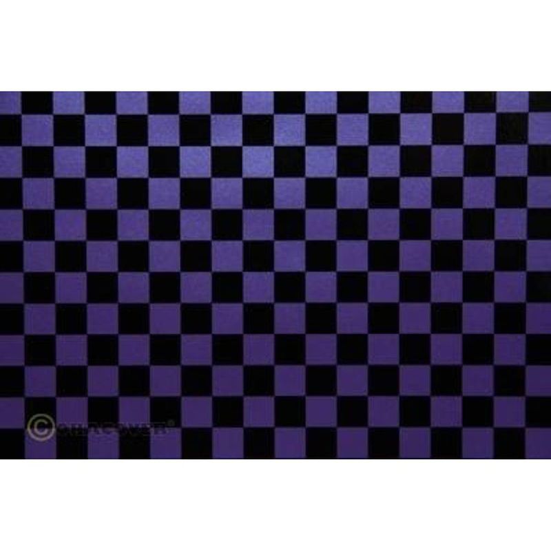 Foto van Oracover orastick fun 4 48-056-071-010 plakfolie (l x b) 10 m x 60 cm parelmoer, lila, zwart