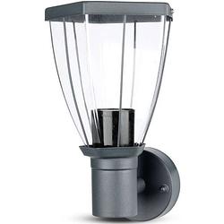 Foto van V-tac vt-835 wandlamp buiten - rvs - e27 fitting - ip44