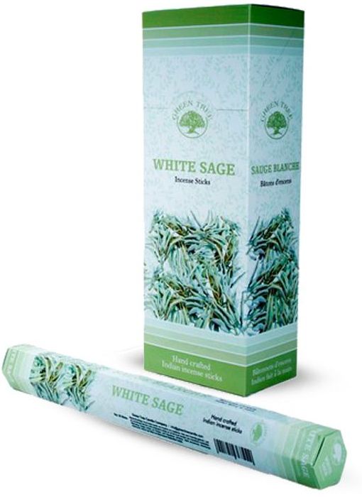 Foto van Green tree wierook white sage