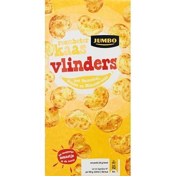 Foto van Jumbo roomboter kaas vlinders 100g