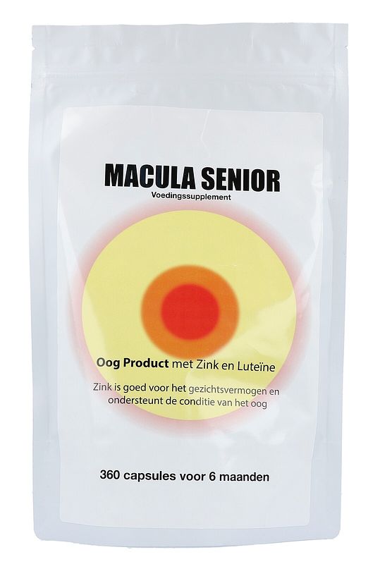 Foto van Macula senior capsules halfjaarverpakking