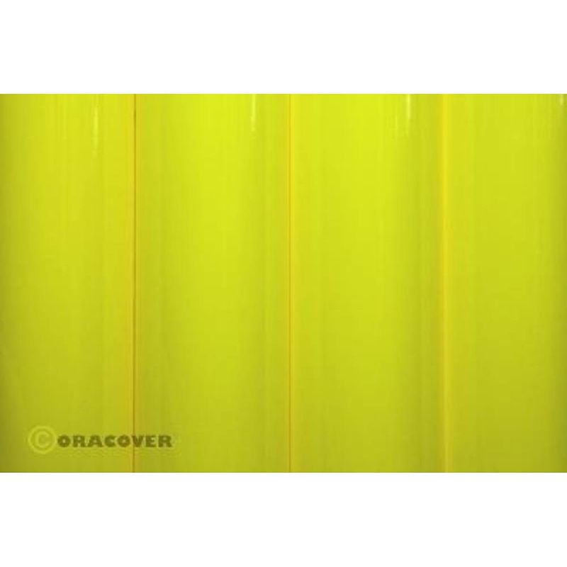 Foto van Oracover orastick 25-031-010 plakfolie (l x b) 10 m x 60 cm geel (fluorescerend)