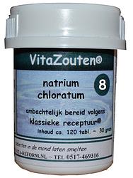 Foto van Vita reform vitazouten nr. 8 natrium chloratum muriaticum 120st