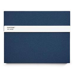 Foto van Copenhagen design - notitieboek gelinieerd met potlood - dark blue 2965 c - papier - blauw