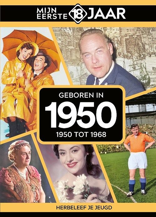 Foto van Mijn eerste 18 jaar 1950 - hardcover (9789493001923)