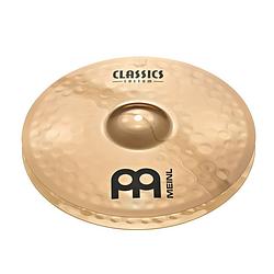 Foto van Meinl cc14mh-b classics custom 14 brilliant medium hi-hat