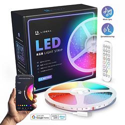 Foto van Lideka slimme rgb led strip 7.5 meter op 1 rol