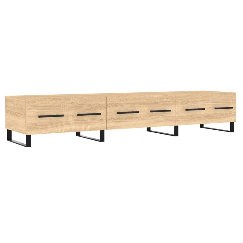 Foto van Vidaxl tv-meubel 150x36x30 cm bewerkt hout sonoma eikenkleurig