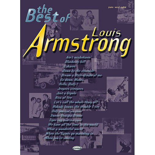 Foto van Musicsales - the best of louis armstrong (pvg) songbook