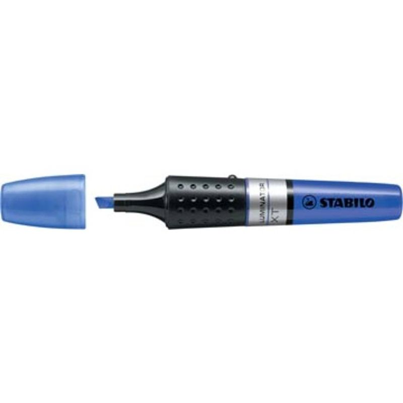 Foto van Stabilo markeerstift luminator blauw