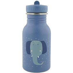 Foto van Trixie drinkbeker mrs. elephant junior 350 ml rvs blauw